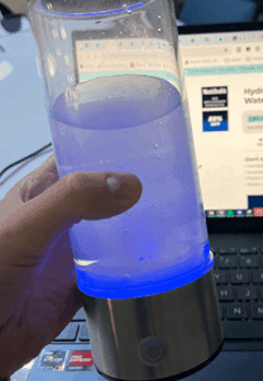 LifeWater Hydrogen Bottle user 1